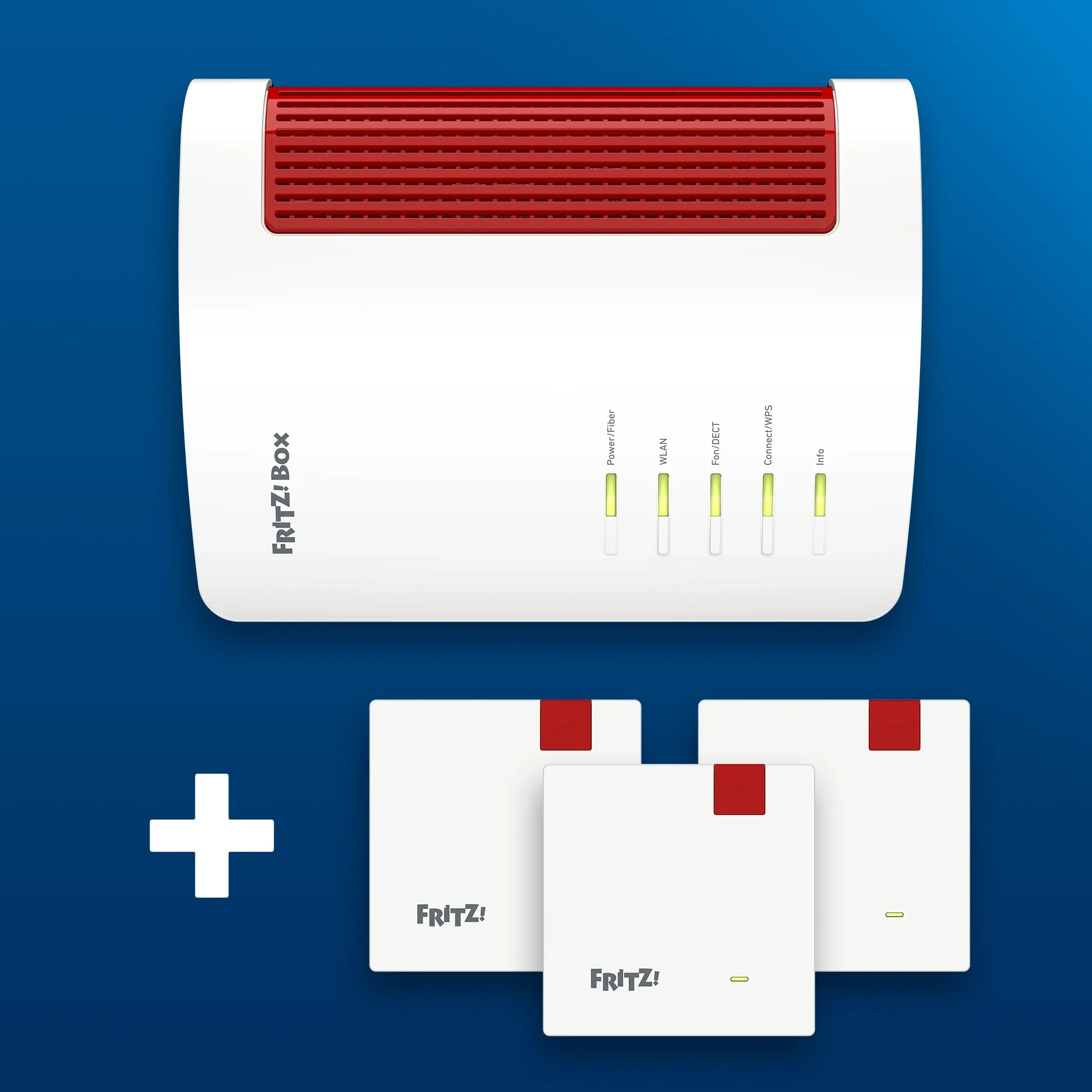 FRITZ! Wi-Fi 7 Fiber Mesh Bundle